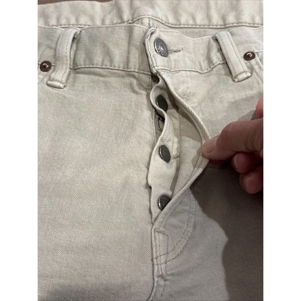 Polo RALPH LAUREN The Varick Slim Straight Stretch 36x32‎ Stone Color Jeans